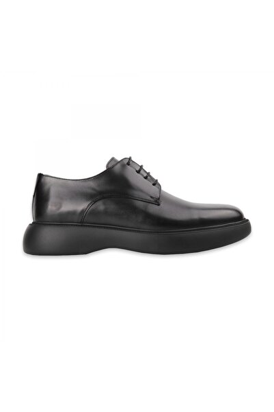 MARCOMEN 20184 Men's Genuine Leather Lace-Up Thick Sole Classic Shoes