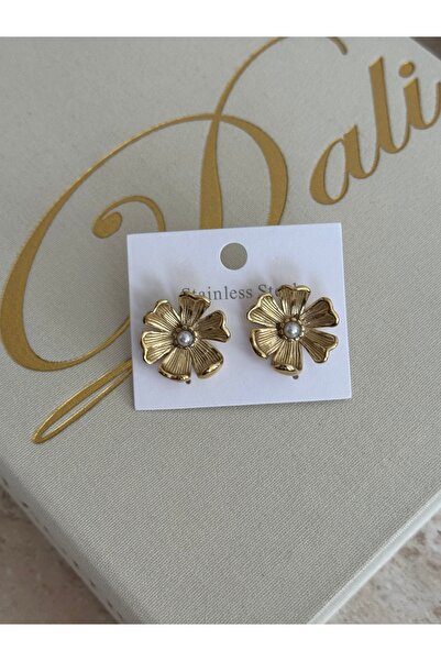 LUXSTONE Flower Gold Earrings