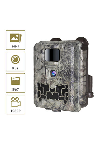 Keep TSS-561 Hunting Camera, 30MP Photo, Full HD, Audio-Video, with Image and Video Storage on SD Card