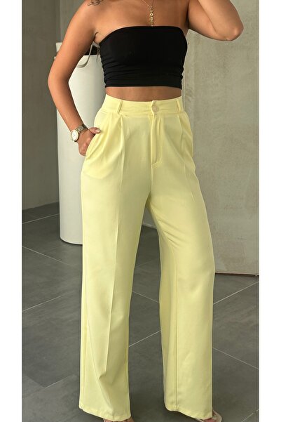 Lila Moda Women's High Waist Palazzo Pants Wide Leg Stylish Casual Combination