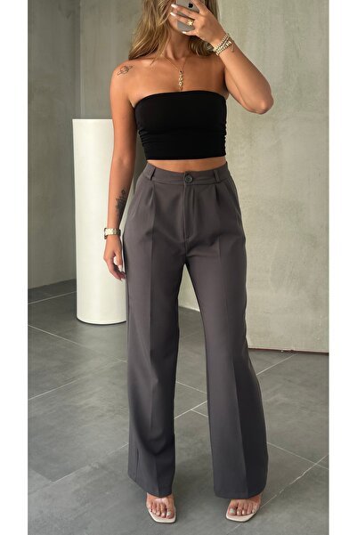 Lila Moda Women's High Waist Palazzo Pants Wide Leg Stylish Casual Combination