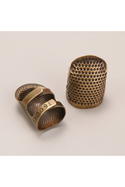 Choice4 إبرة خياطة عتيقة قابلة للتعديل من البرونز مقاس M، تطريز يدوي غير قابل...