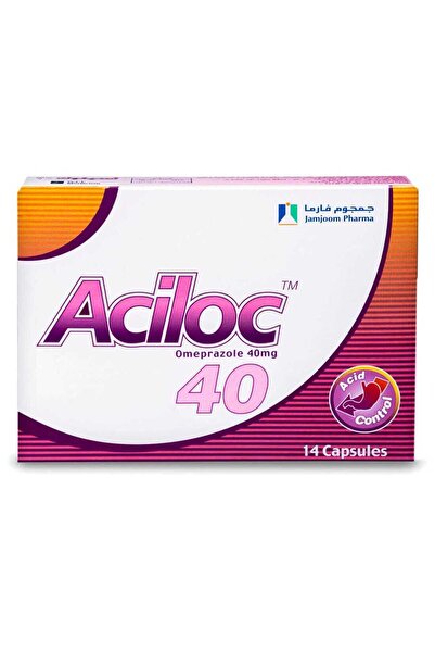 JP اسيلوك 40 مجم 14 كبسولة