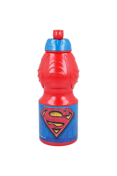 Superman Sport bottle, 400 ml, red, Symbol