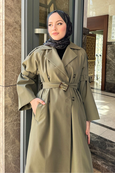 Ovn. Viyana Astarlı Trençkot - Haki