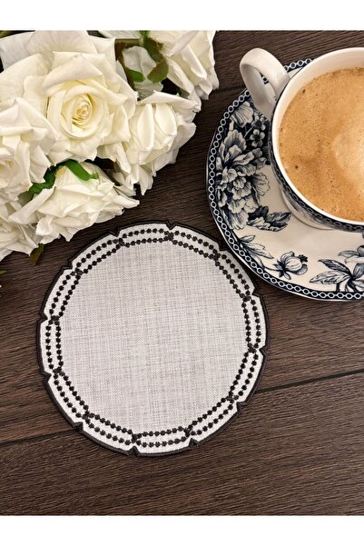 busrasdesign Cocktail Napkin Lily 6-Pack Mixed Color