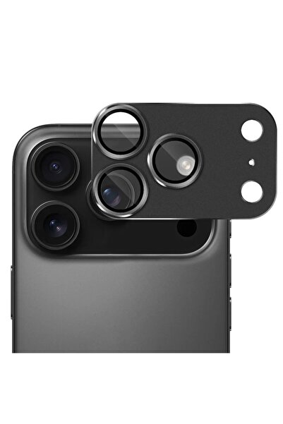 REDz Accessories Φιλμ Κάμερας για iPhone 17 Pro Max, Προστασία Γυαλιού, Μαύρο