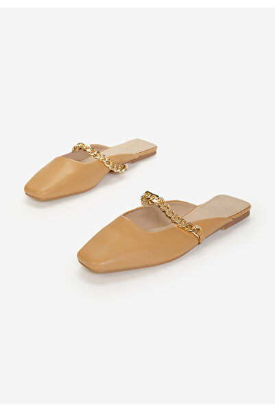 B T Shoes Hnedé dámské dřeváky Jaina