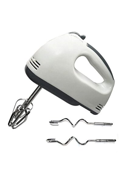 Impact Vision Vertical Mixer, 260W Power, 7 Speeds, Ergonomic and Compact Design, White, Impact Vision®