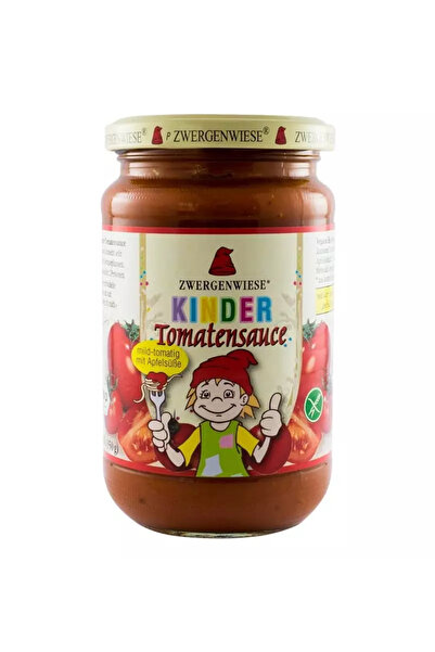 Zwergenwiese Sos de roșii cu mere pentru copii 340g