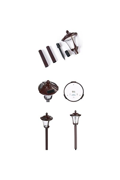 Flippy Ηλιακό φωτιστικό εδάφους, Flippy, ύψος 65 cm, Ψυχρό Λευκό