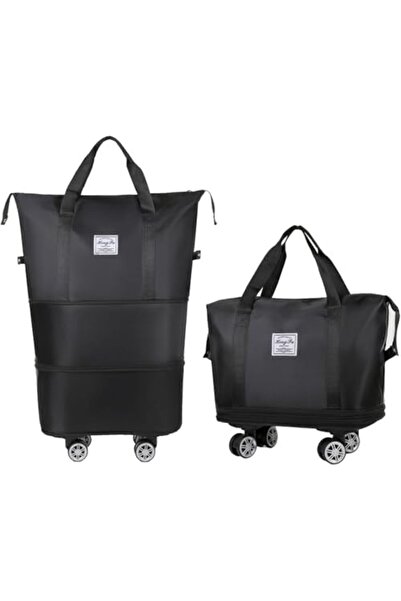 SKY TOUCH SKY-TOUCH Rolling Duffle Bag with Wheels, Large Expandable Foldable...