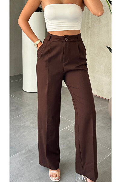 Lila Moda Women's High Waist Palazzo Pants Wide Leg Stylish Casual Combination