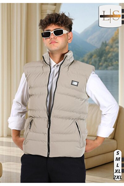 LASGARİS JEANS سترة منتفخة للرجال