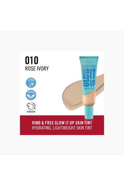 Rimmel Kind & Free Glow It Up Moisturising Skin Tint - 30 ml
