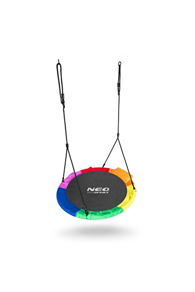 Neo-Sport Nest swing, steel frame, 600D Oxford polyester, round shape, with comfortable cushion, weight