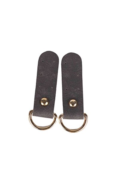 Ritzz Geantă Kenar Derili D Ring Böce (aurie) (pereche) - gri