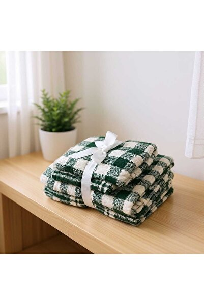 NikAr Home Cotton Towel Set 4-Piece Set 100% Cotton 70X130 / 50X80 Dimensions