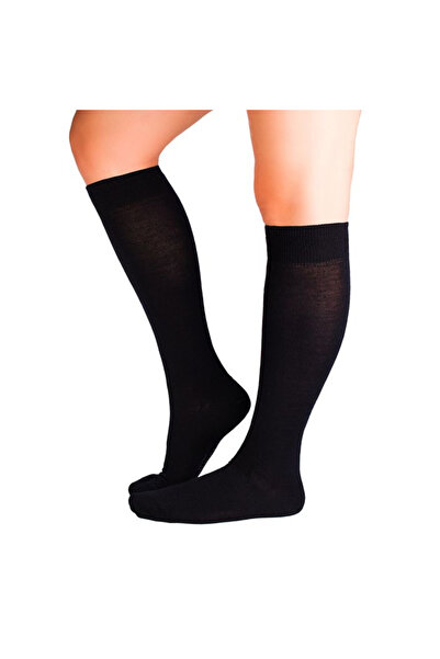 Pirin Hill Sosete fine lungi 3/4 din Lână Negru