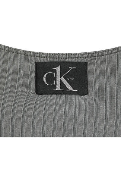 Calvin Klein BRALETTE LONGLINE Kadın Siyah Bikini Üstü