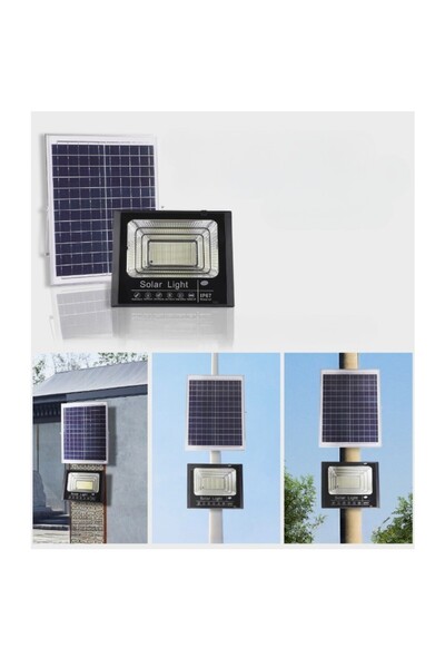 Flippy Street Solar Lamp Flippy, 281 LED, 150 W, with solar panel, mounting arm included