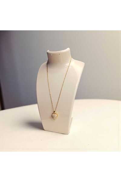 STAND MARKET Necklace Stand Acrylic Cream 14X21 Cm.