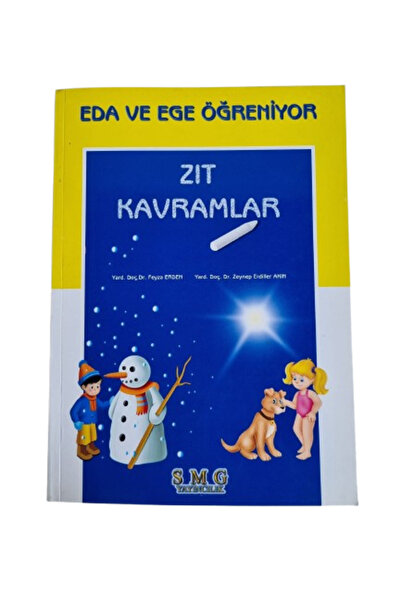 Smg Yayıncılık Eda Ve Ege Öğreniyor- Zıt Kavramalar 96 Page Preschool Activit...
