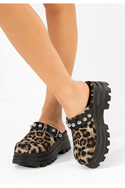 B T Shoes BB-52132-BLK-LEOPARD