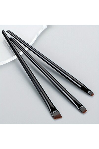 choice2 black 3pcs Makeup Brush Set,Blade eyeliner brush fine oblique head ey...