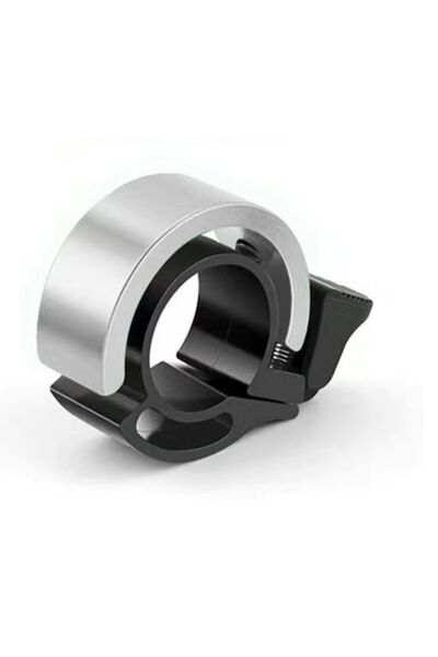 General Store Mini Bicycle Bell, Aluminum, 90dB, 38×15mm, Silver, SA&SO General Store®