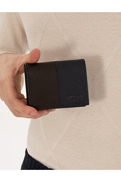 Pierre Cardin Men's Navy Blue 100% Leather Wallet 50321927-Vr033