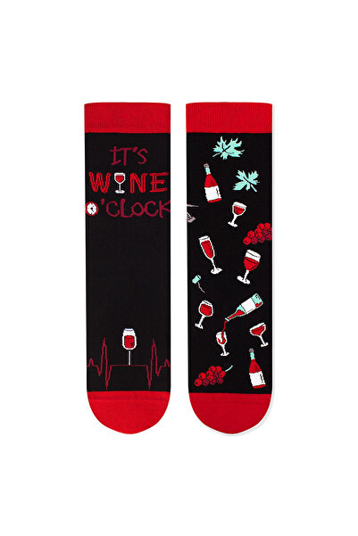 Pirin Hill Sosete bumbac Arty Socks WINERY Black