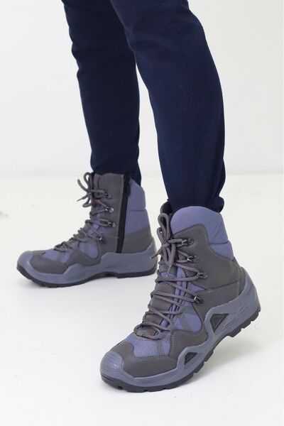 Rimex “Su Geçirmez Askeri Bot – Waterproof Fermuarlı ve Bağcıklı Outdoor Bot