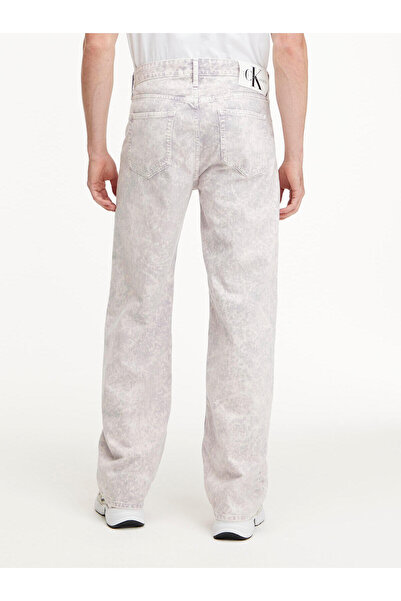 Calvin Klein 90S LOOSE Erkek Krem Kot Pantolon