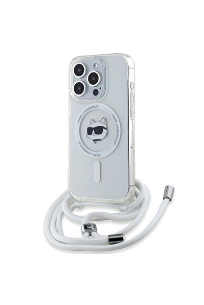 Karl Lagerfeld Husă pentru iPhone 15 Pro, Karl Lagerfeld, IML Crossbody MagSa...