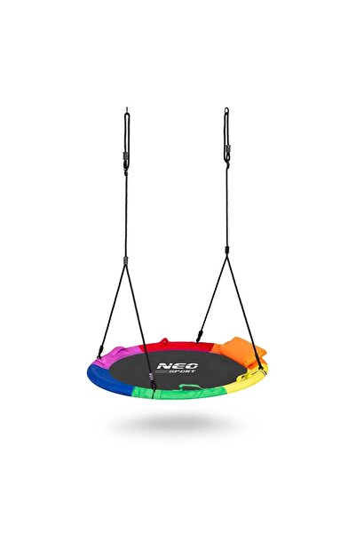 Neo-Sport Nest swing, steel frame, 600D Oxford polyester, round shape, with comfortable cushion, weight