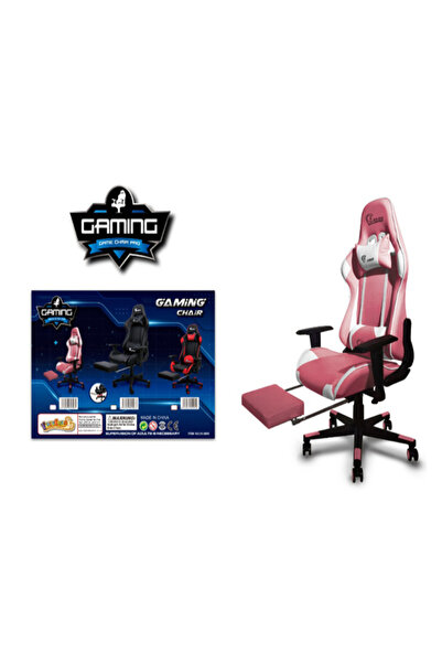 VINNYSEN Tsunami Gaming Chair With Leg Support 27-55-8890 - Pink