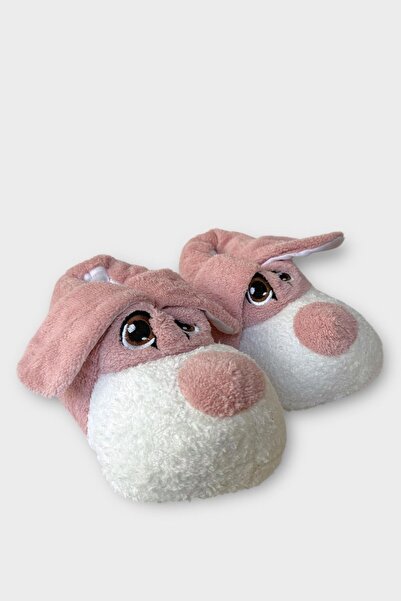 Liger Unisex Panduf Αθόρυβα Παπούτσια Εσωτερικού Χώρου ΠΟΥΔΡΑ - ΛΕΥΚΟ