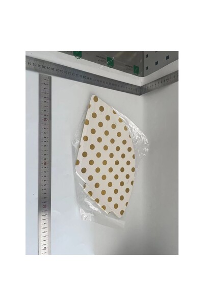 OEM Metallic Polka Dot Party Hats Set 6 pcs Gold
