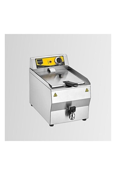 Remta REM.R110 Tekli Kapaklı Yağ Tahliye Musluklu 8 Lt Elektrikli Fritöz 3200 W