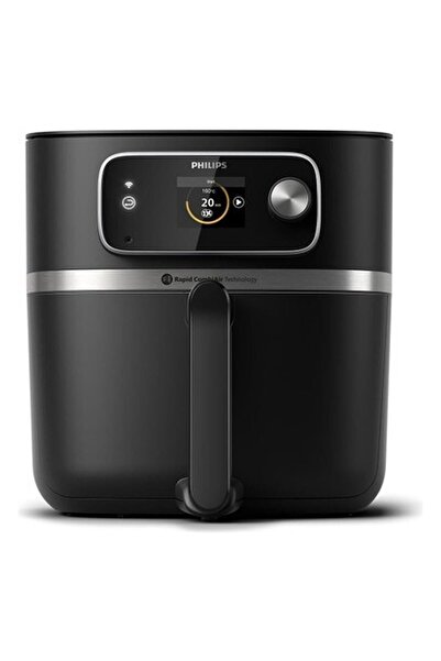 Philips Izgara Wi-Fi Android-Apple Bağlantılı Akıllı Pişirme 8,3lt Hacim 7000 Serisi Xxl Airfryer La