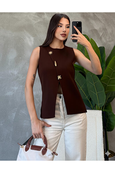 salome butik سترة صوفية برونشية