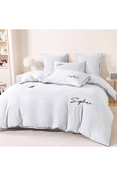 Patul Πολυτελές λινό, θειάφι, λεπτό βαμβάκι, κέντημα, 2 άτομα, 6 τεμάχια