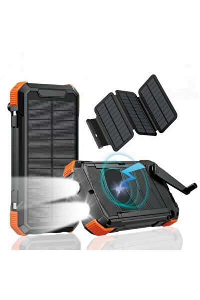 Dinex دينكس- سولار باور بانك مع ألواح شمسية 20000 مللي أمبير