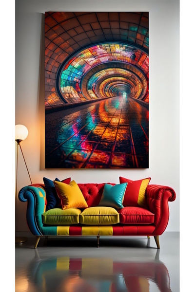 özkacar SAYKODELIK GEÇİT Tablou decorativ pe pânză pentru casă, perete, salon...