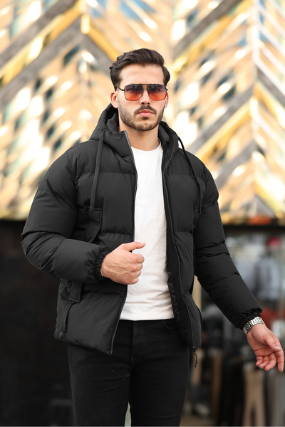 BOYS MANS Water and Wind Proof Men's Coat Inflatable Coat Winter Jacket