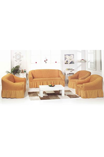 Store 1 Üçlü 1 İkili 2 Tekli Bürümcük koltuk örtüsü