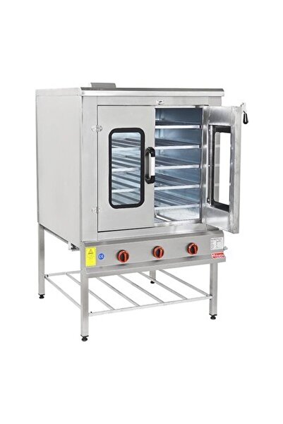 HİMAKSAN Çift Kapılı 100x100 Doğalgazlı Pasta Börek Fırını