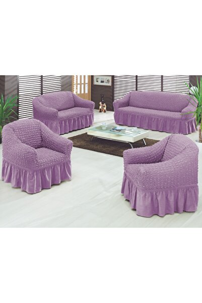 Store 1 Üçlü 1 İkili 2 Tekli Bürümcük koltuk örtüsü