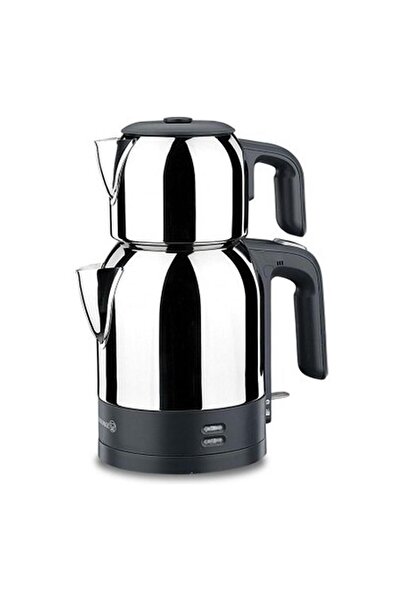 teknotrust A359 Demkolik Elektirikli Çaydanlık Inox/Siyah